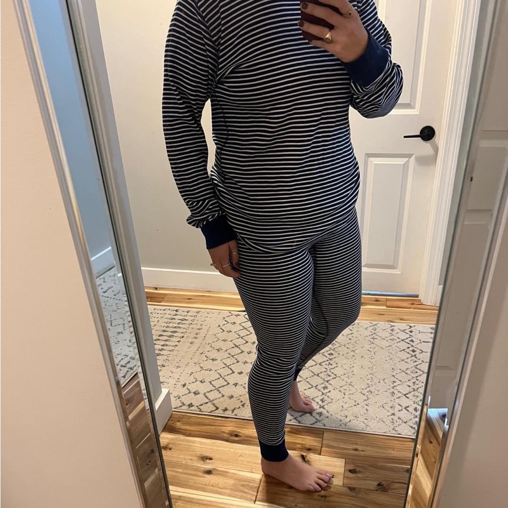 Adult PJs by moon and back Hanna Andersson
